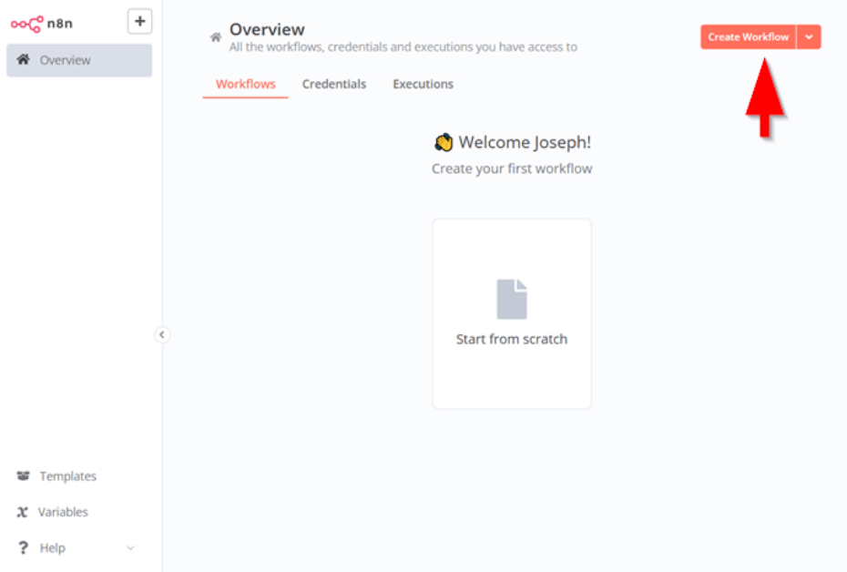 n8n - Créer un Workflow