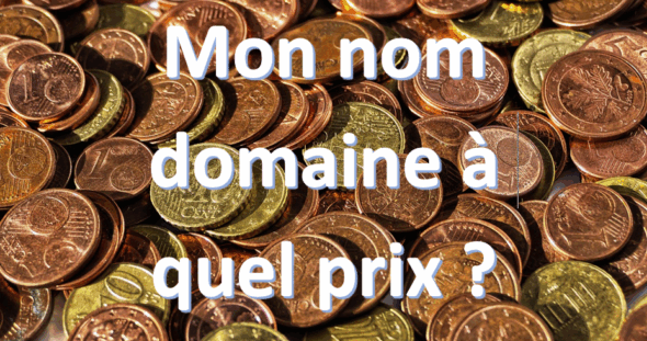 Acheter un nom de domaine - quel est le prix ?