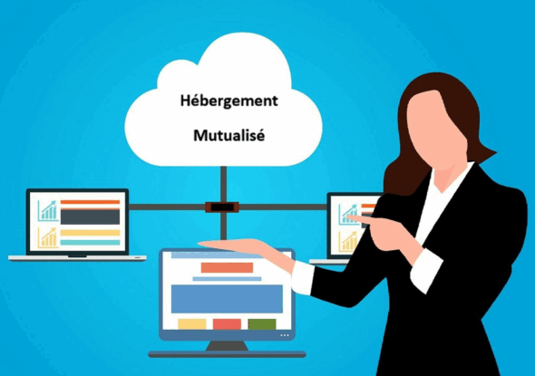 Hébergement mutualisé partage des ressources coût plus abordable
