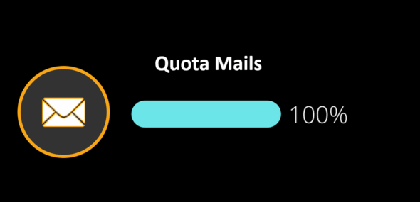 Pourquoi je ne reçois pas mes mails le quota est peut être atteint Pourquoi je ne reçois pas mes mails - le quota est peut être atteint