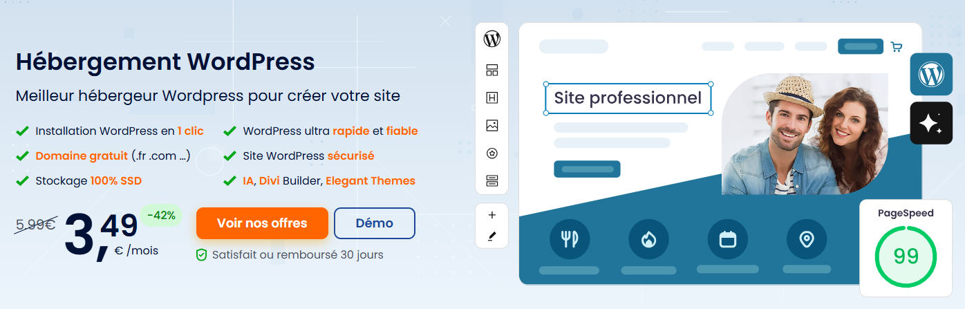 Améliorez votre score Core Web Vitals – Optez pour notre hébergement WordPress performant