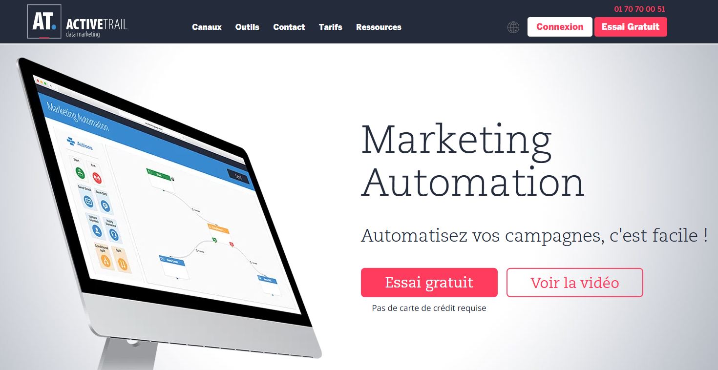 ActiveTrail - Marketing Automation pour PME