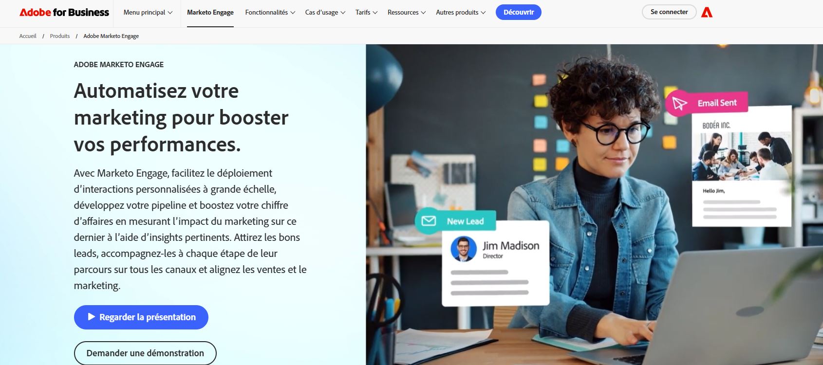Marketo Engage -  l’automatisation marketing intelligente d’Adobe