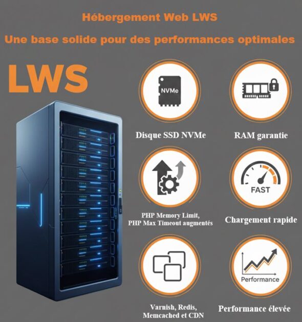 Hébergement LWS – une base solide pour des performances optimales
