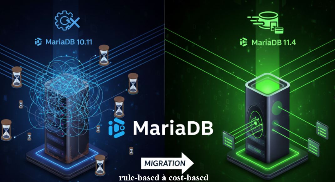 Migration cPanel vers MariaDB 11.4 - de rule-based à cost-based
