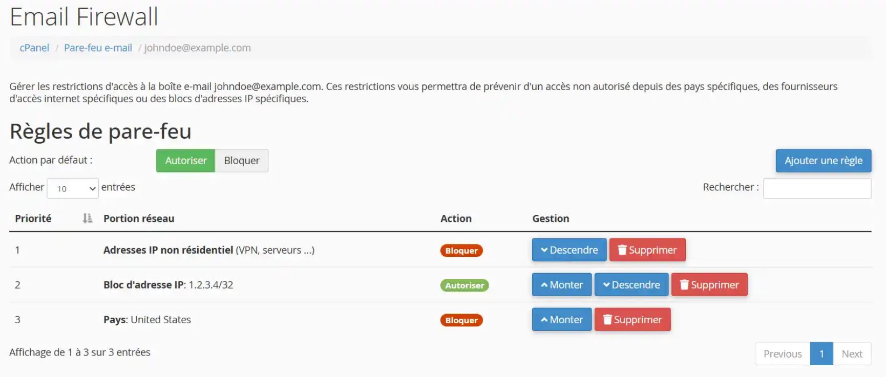 Protection mail avancée avec l'Email Firewall cPanel LWS