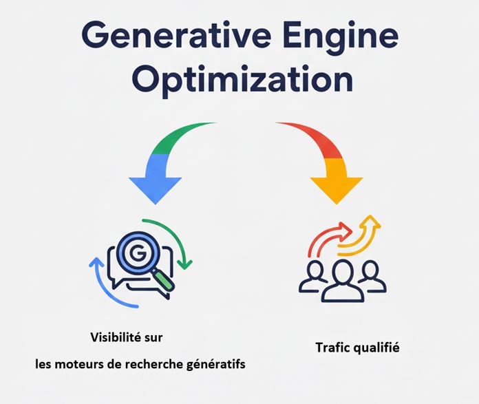 Tendances SEO 2026 – le Generative Engine Optimization pour gagner en visibilité sur les moteurs de recherche génératifs et obtenir du trafic qualifié
