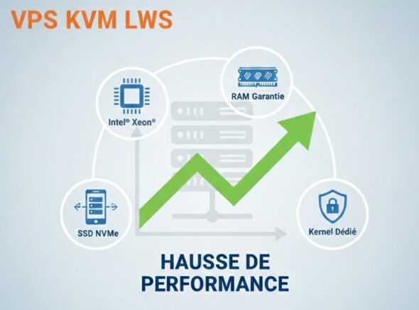 VPS KVM LWS ressources de qualité pour des performances élevées VPS KVM LWS - ressources de qualité pour des performances élevées
