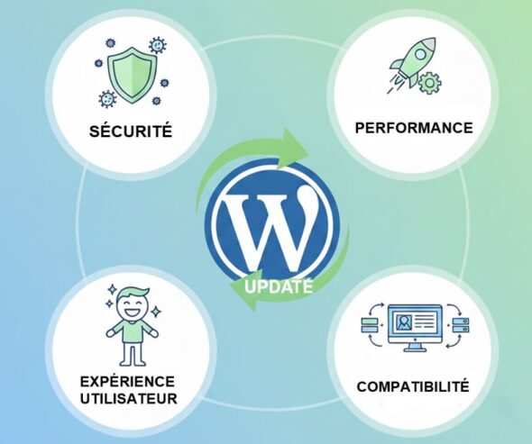 Mettre à jour WordPress le garant de la pérennité de votre site Mettre à jour WordPress : le garant de la pérennité de votre site