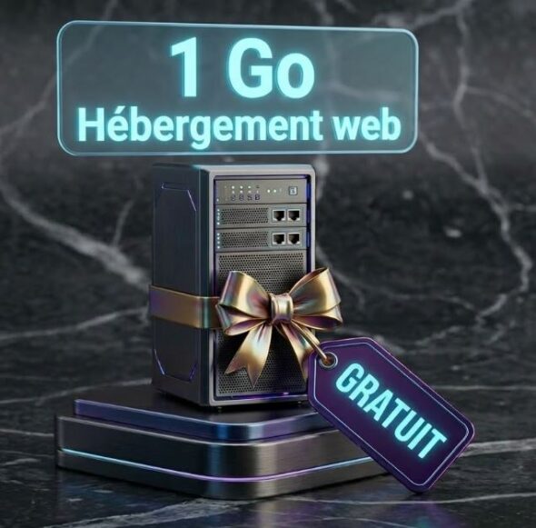 Un hébergement gratuit inclus avec votre nom de domaine 1 € chez LWS